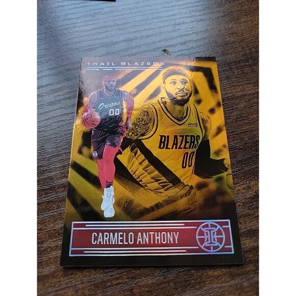 Carmelo Anthony 2020-21 Panini Illusions #55 - Orange - NBA - Fresh Pull - Picture 2 of 3